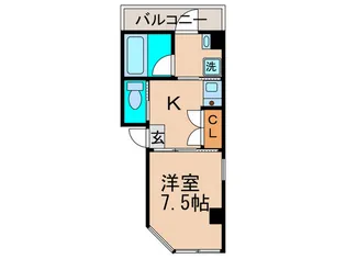 トゥ-ルドクラルテ【2階】の間取り