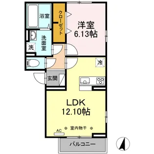 サンモール【3階】の間取り