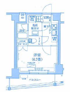 アイルプレミアム横浜ウエスト【1階】の間取り