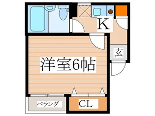 フロ-レンスえいと【3階】の間取り