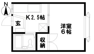 OneFACE(ワンフェイス)【2階】の間取り