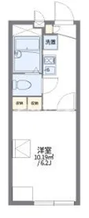 レオパレスカッチャン【2階】の間取り