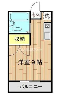 ソレイユ航映【1階】の間取り