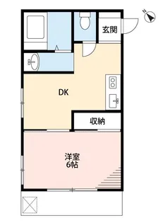 コーポタチバナ【3階】の間取り