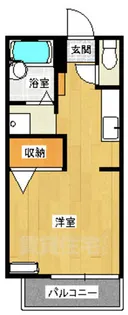 カネマスロイヤルコートC棟【2階】の間取り