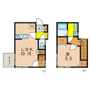 Grazia Court【1階】の間取り