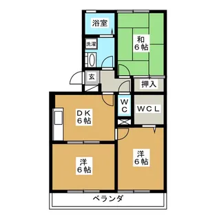 フェニックスST【3階】の間取り