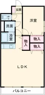 大島マンション1【3階】の間取り