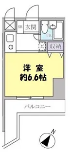 コスモ亀有V【2階】の間取り