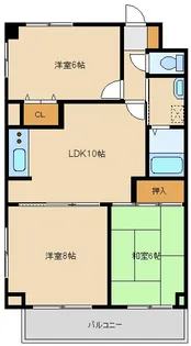 アーバンコート宮崎台【4階】の間取り