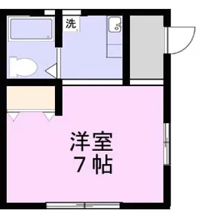 ハンプトンコート鹿渡【1階】の間取り