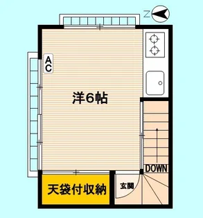 桜井荘【2階】の間取り