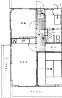 ルミネイトウ【3階】の間取り