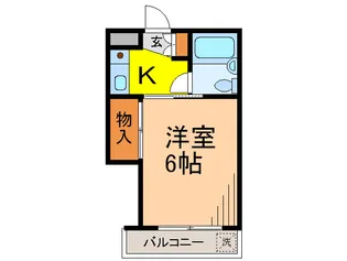 ユイピエス【2階】の間取り