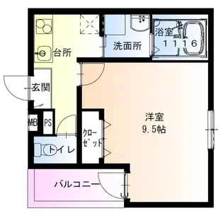 フジパレス堺石津川ノース【2階】の間取り