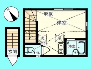 フォレスタ西小山【2階】の間取り