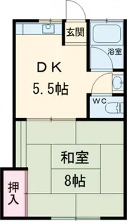 みずき荘【2階】の間取り