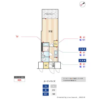 オーパスホームズ川口【6階】の間取り