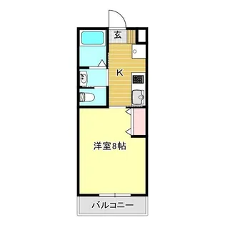 ハウオリI【2階】の間取り