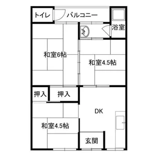 阪口文化【2階】の間取り