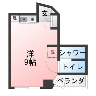 クレスト森本【3階】の間取り