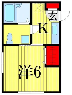 スワンスイート【1階】の間取り