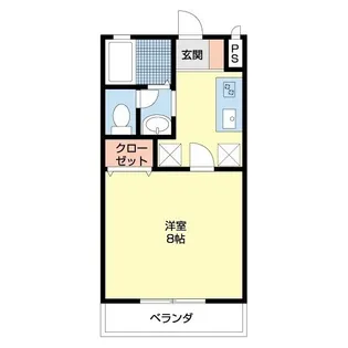 アウローラ【1階】の間取り