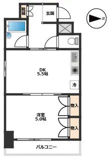 藤和シティホームズ板橋大山弐番館【3階】の間取り