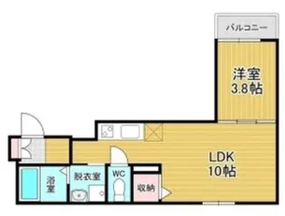 GRAND FUSE【3階】の間取り