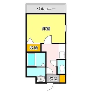 エミネックス熊谷駅前B棟【4階】の間取り