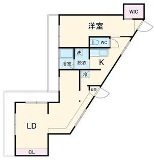 メゾンソレイユ【1階】の間取り