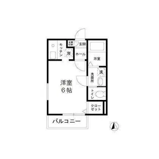 サンメゾン【1階】の間取り