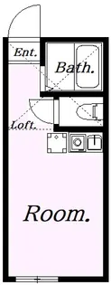 ユナイト横浜ブライトン【2階】の間取り