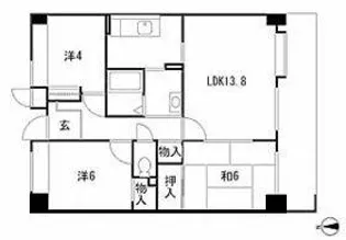 カーサベルデII【3階】の間取り