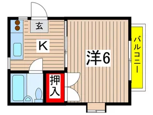 プレイシオン【2階】の間取り