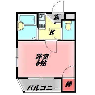 ウッディHM【4階】の間取り