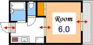 アルトハイデI【1階】の間取り