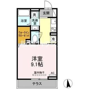 ラリュール上板橋【1階】の間取り