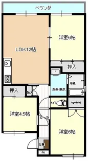 エポックミハル【2階】の間取り