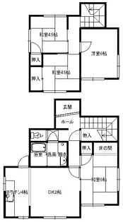 大阪府泉北郡忠岡町忠岡南3【一戸建】の間取り