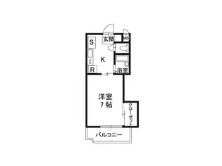 ドリームアベニュー【3階】の間取り