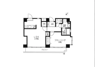 第2鈴房ビル【5階】の間取り