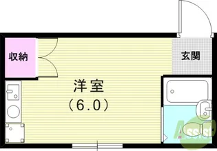 コーポクレドール【1階】の間取り