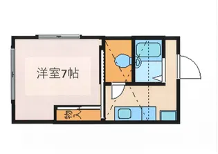メゾンド大和【2階】の間取り
