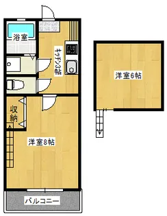 パルハイム99【1階】の間取り