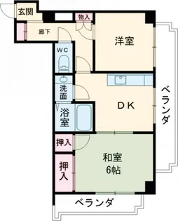 第一池田ビル【4階】の間取り