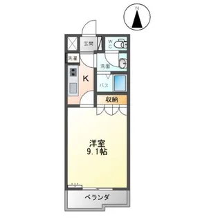 MARINE FORT(マリン フォート)【1階】の間取り