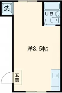 アリス石橋【2階】の間取り