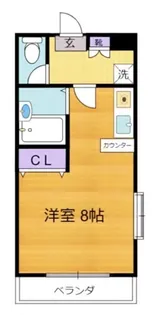 東京都調布市布田2【アパート】の間取り