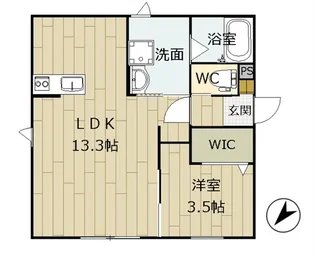 Breeze Maison【2階】の間取り